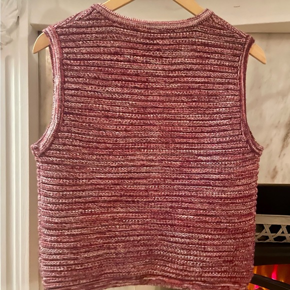 Joie Burgundy Textured Knit Cardigan - Picture 2 of 6